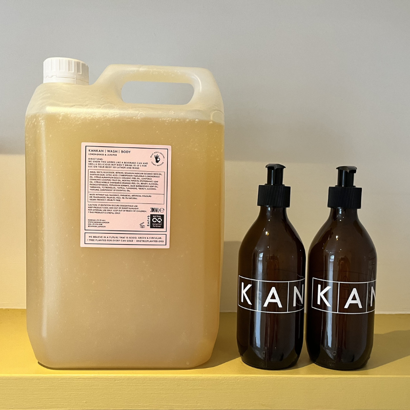 5 LITRE BULK Lemongrass + 2 glass bottles