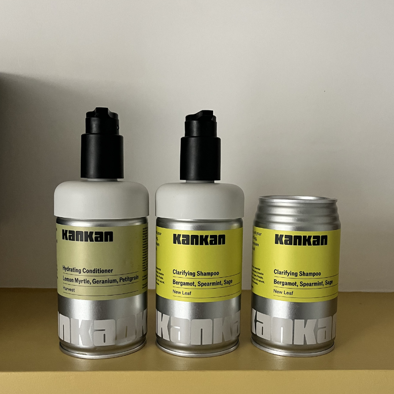 Clarifying Hair Care Kit -  with pumps in BLACK
